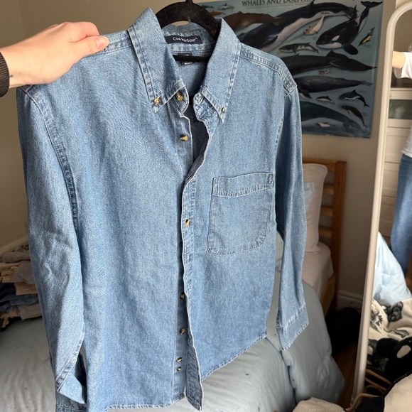 VINTAGE Coal Harbour lightweight denim button-down longsleeve - Picture 2 of 10